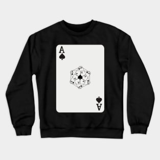 Premium Ace of Spades Distinctive design Crewneck Sweatshirt